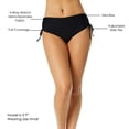 thumbnail image 4 of Anne Cole Mid-Rise Swim Bottom, 4 of 6