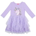 thumbnail image 3 of Zunie Girls Long Sleeve Tutu Dress, 3 of 5