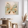 thumbnail image 3 of Sage Butterfly Colorful Canvas Print by Oliver Gal Prints, 3 of 5