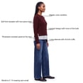 thumbnail image 4 of Express Women's Two-fer Sweater, 4 of 5