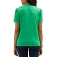 thumbnail image 2 of Rafaella Women's Short Sleeve V-Neck Top, 2 of 5