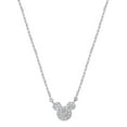 thumbnail image 2 of Disney 0.23 CT. T.W. Diamond Mickey Mouse Necklace in 14K Gold, 2 of 5