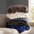 thumbnail image 4 of Member's Mark Ruched Faux Fur Throw, 60" x 70", 4 of 6