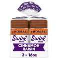 thumbnail image 1 of Thomas' Swirl Cinnamon Raisin Bread 16 oz., 2 pk., 1 of 9