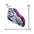 thumbnail image 4 of Logo Brands Tougaloo Bulldogs XL Puff Pillow, 4 of 5