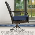 thumbnail image 3 of Member's Mark Heritage Round Dining Set with Sunbrella Fabric, 5pc, 3 of 5