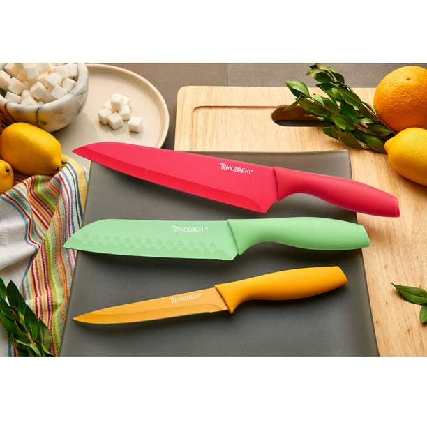 Tomodachi Jewels 13-Piece Knife Set with 6 Matching Blade Guards