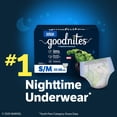 thumbnail image 12 of Goodnites Nighttime Bedwetting Underwear for Boys, Sizes Extra Small - Extra Extra Large, 12 of 15