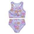 thumbnail image 4 of Hurley Girls 2-Piece Braided Ruffle Tankini, 4 of 6