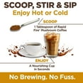 thumbnail image 6 of Rapid Fire Mushroom Instant Coffee, French Roast, 15.87 oz., 6 of 9