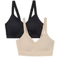 thumbnail image 1 of Ellen Tracy Ladies 2 Pack Everyday Comfort Bra, 1 of 9