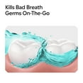 thumbnail image 6 of Listerine On-The-Go Cool Mint Mouthwash Sachets, Alcohol Free, 45 ct., 6 of 7