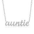 thumbnail image 1 of Sterling Silver and Diamond Identity Necklace, 1 of 6