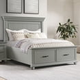 thumbnail image 1 of Brooks King Platform Storage Bed, 1 of 11