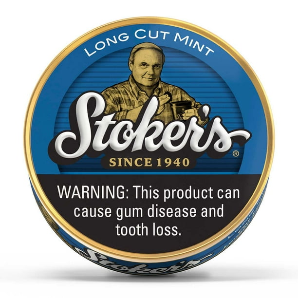 stoker tobacco amazon Stoker's Long Cut Mint Tobacco 1.2 oz., 5 pk