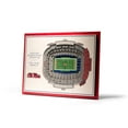 thumbnail image 1 of YouTheFan Mississippi Rebels 17"x13" 3D 5 Layer Stadium View Wall Art, 1 of 5