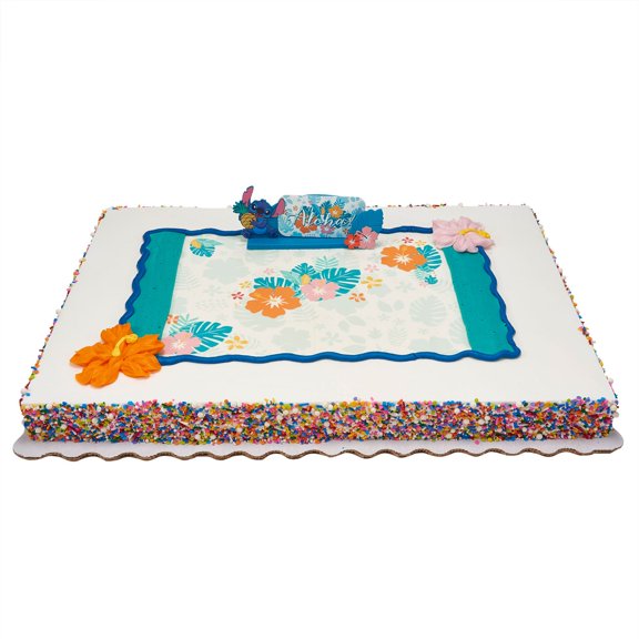 Lilo and Stitch Full Sheet Cake