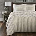 thumbnail interactive-video image 1 of Member's Mark Faux Fur Down Alternative Comforter Set, Assorted Sizes, 1 of 7