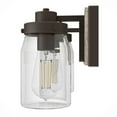 thumbnail image 8 of Hunter Devon Park with Clear Glass Bathroom Vanity Wall Light Fixture, 8 of 8