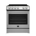 thumbnail image 1 of Leonardo Espresso 30" Slide-In Electric Range in Stainless-Steel, 1 of 8