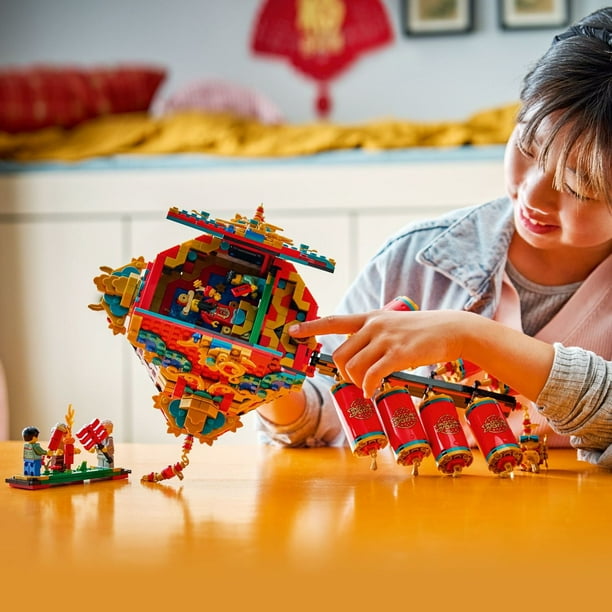 LEGO Spring Festival Fortune Firecracker Building Set, 1039 pc