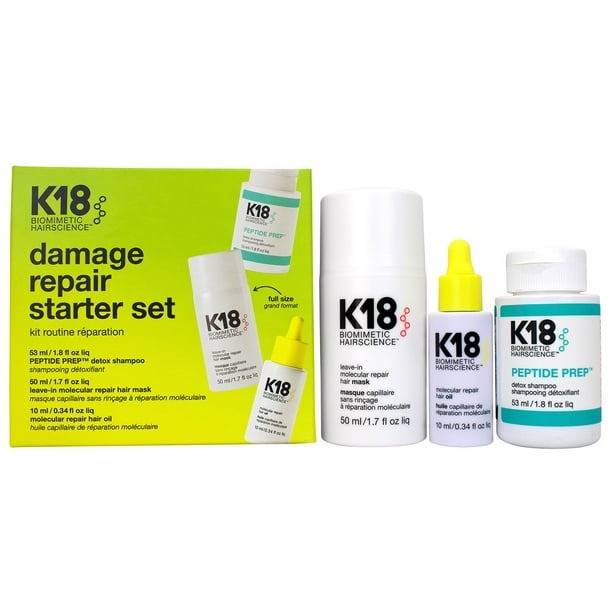 k18セット K18 Damage Repair Starter Set - Samsclub.com