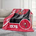 thumbnail image 2 of Logo Brands Tampa Bay Buccaneers 60"x70" Super Plush Blanket, 2 of 6