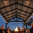 thumbnail image 9 of Range Steel Gazebo with Front Gable Overhang & PowerPort, 9 of 13