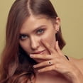 thumbnail image 4 of Emerald Cut Gemstone & 0.23 Halo Diamond Ring in 14K Gold, 4 of 4