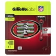 thumbnail image 10 of Gillette Labs NFL San Francisco 49ers Men's Razor, Handle + 8 Cartridges, 10 of 10
