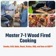 thumbnail image 8 of Brisk It Grills Argo Smart A.I. Powered Pellet Grill and Smoker, 8 of 10