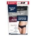 thumbnail image 2 of Reebok Women's 5-pack Seamless Hipster, 2 of 4