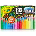 thumbnail image 1 of Crayola Washable Sidewalk Chalk (192 ct), 1 of 6