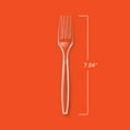 thumbnail image 2 of Hefty Clear Heavy Weight Plastic Forks 300 ct., 2 of 4