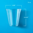 thumbnail image 3 of Member's Mark Clear Plastic Cups 12 oz., 172 ct., 3 of 7