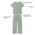 thumbnail image 8 of Member’s Mark Women’s Tee & Pant Pajama Set, 8 of 8