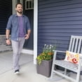 thumbnail image 10 of Step2 Lakewood Resin Dark Cedar Planter, Choose Type, 10 of 11