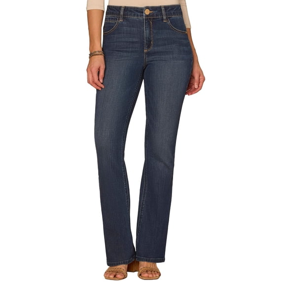 Democracy Women's Flex-ellent Slim Bootcut Jean