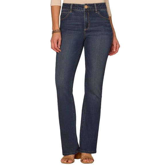 Democracy Women's Flex-ellent Slim Bootcut Jean