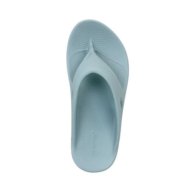 OOFOS Original Recovery Blue Flip Flop Thong Sandals Shoes Men\'s 6 Women\'s 8 Oofos Original Sandal Blue Recovery Shoe Comfort Thong Flip  main image 3