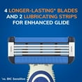 thumbnail image 5 of BIC EasyRinse Anti-Clog Razors, 4 Blades, 12 ct., 5 of 10