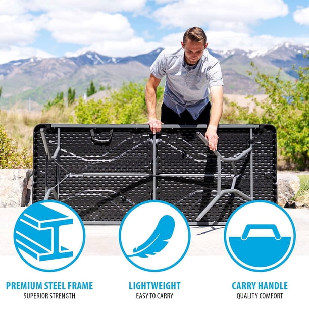 Lifetime 6-Foot Fold-In-Half Table - Samsclub.com