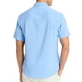 thumbnail image 3 of Nick Graham Men's Performance Short Sleeve Woven Sport Shirt, 3 of 9