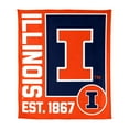 thumbnail image 1 of Logo Brands Illinois Fighting Illini 60"x70" Super Plush Blanket, 1 of 6