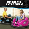 thumbnail image 3 of Flybar 12-Volt Battery Powered Electric Bumper Car (Assorted Colors), 3 of 5
