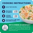 thumbnail image 4 of Scott and Jon's Shrimp Alfredo with Penne and Broccoli, 9.6 oz., 4 pk., 4 of 9