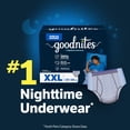 thumbnail image 14 of Goodnites Nighttime Bedwetting Underwear for Boys, Sizes Extra Small - Extra Extra Large, 14 of 17