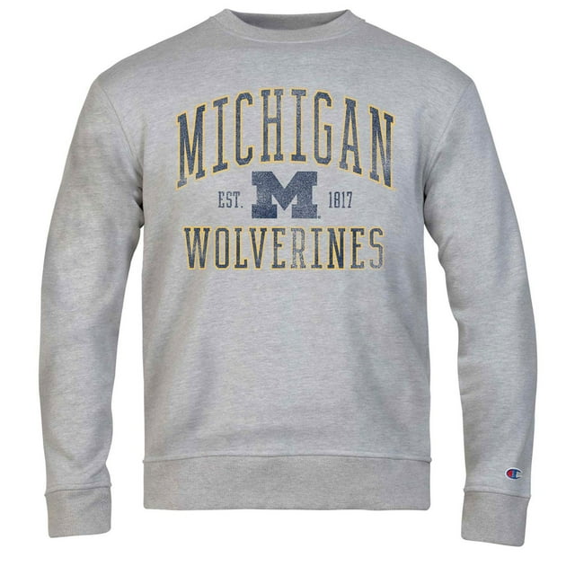 Champion Michigan Wolverines Adult Crewneck Sweatshirt