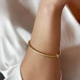 thumbnail image 7 of High Polish Twisted Bangle in 14K Gold, 7 of 7