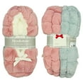 thumbnail image 3 of Brookstone Women's 2-Pack Cozy Slipper Sock, 3 of 10